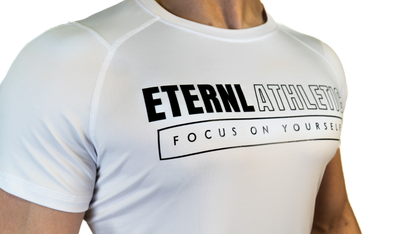 425 - FOCUS COMPRESSION SHIRT - WHITE